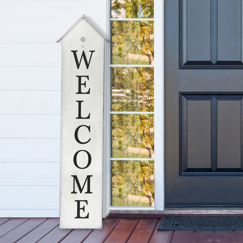 House Shaped Porch Sign