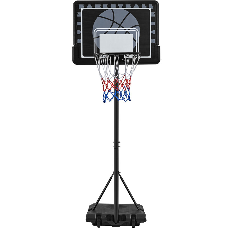 Missing some parts Yaheetech Height Adjustable Metal Portable Full-Size Basketball Hoop