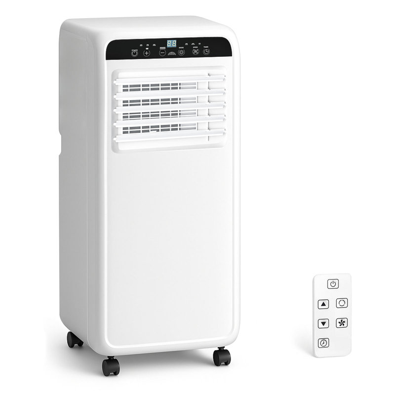 Style may vary Erivess 8000 BTU Portable Air Conditioners Quiet Portable Cooling AC Up to 400 Sq.Ft. with Dehumidifier, Fan, Sleep Modes, 3-1 AC Unit with Remote Control & 24H Timer for Bedroom, Room, Apartments