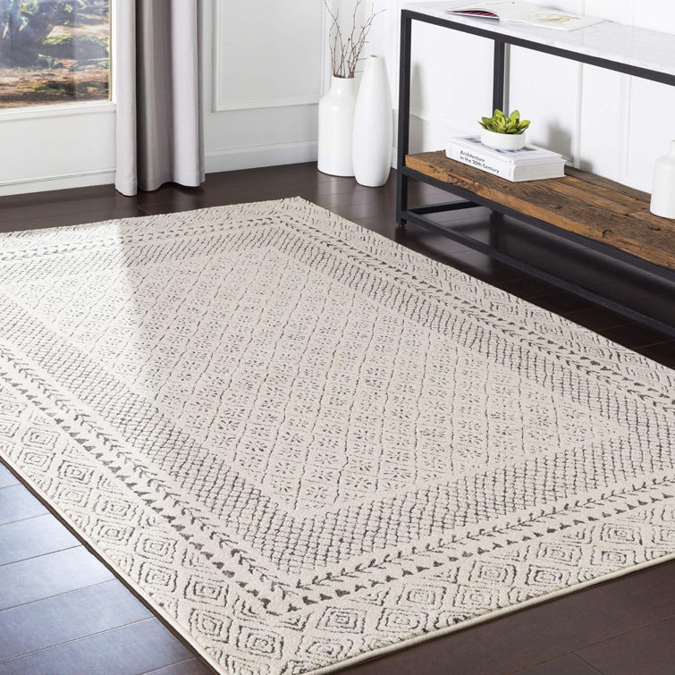 Similar)Calvo Light Beige/Charcoal Area Rug