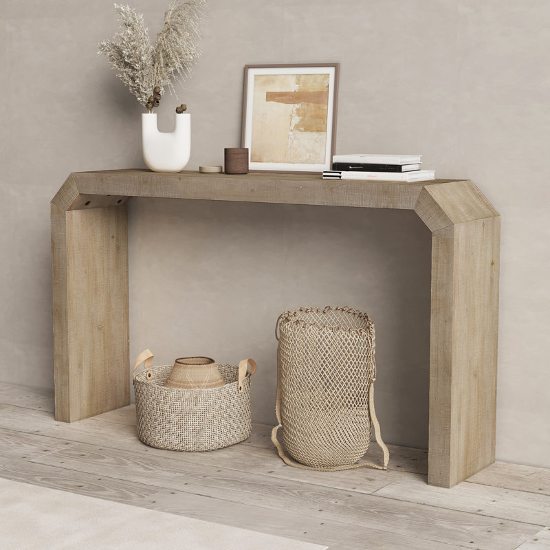 Wood 52'' Console Table