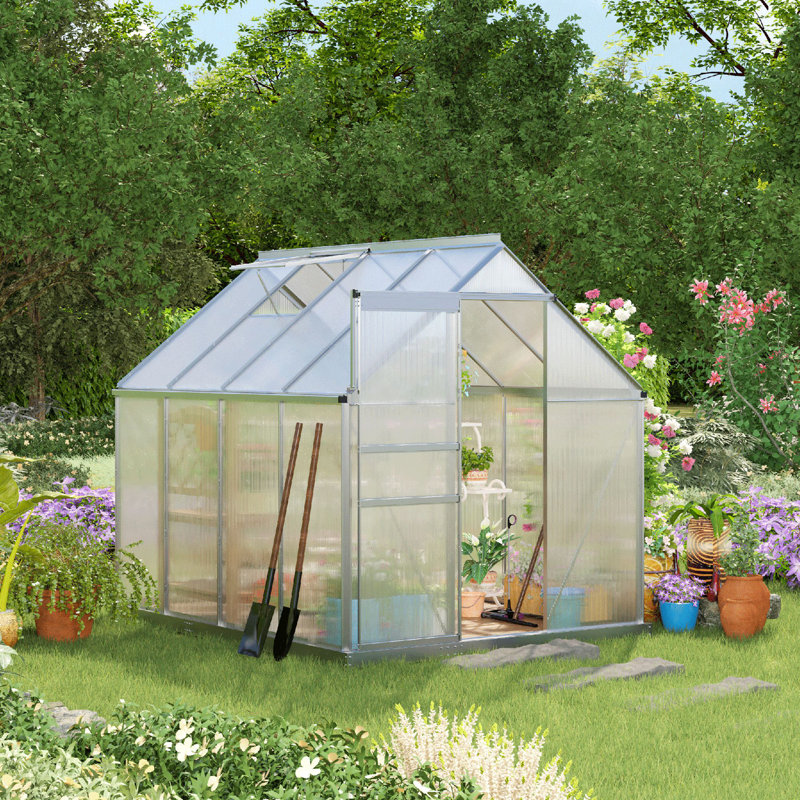 (INCOMPLETE) 99\" W x 74\" D Greenhouse