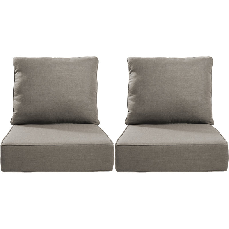 Deb Outdoor 6" Thick Cushion Set - Back Cushions And Seat Cushions