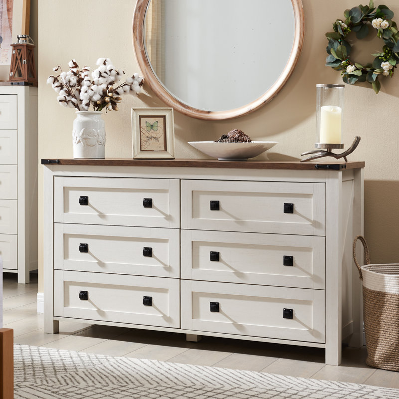 SIMILAR TO A Grantville Farmhouse 6 - Drawers Double Dresser NOT EXACT!!