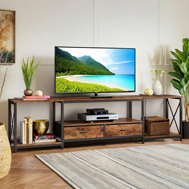 Shelton TV Stand for TVs up to 88\" INCOMPLETE 