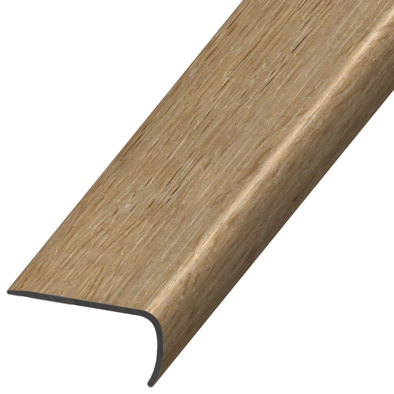 Plastic 2'' W x 94'' L Stair Nose (pack of 2)