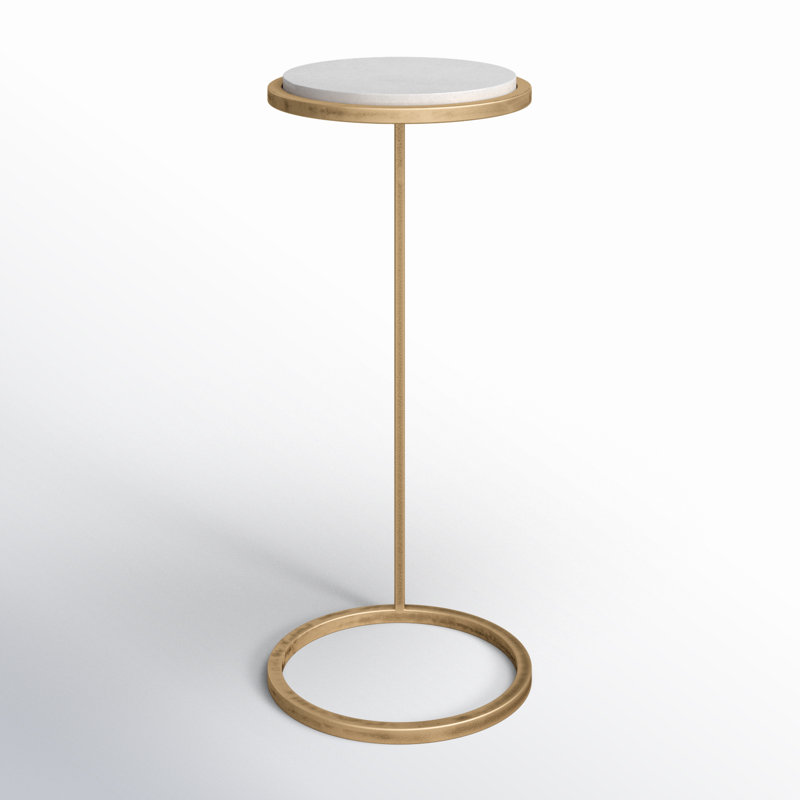 Cinna Marble Top End Table