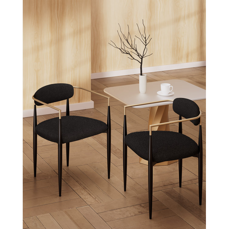 Amerson Upholstered Dining Chair 2 Piece Set (Set of 2)