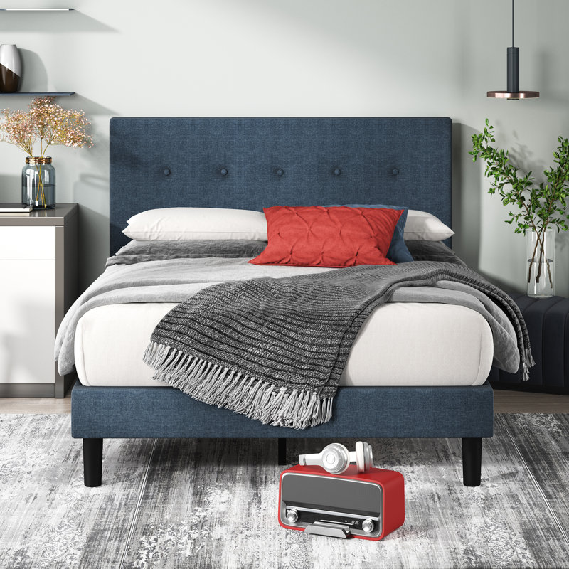(Similar incomplete)Raily Upholstered Platform Bed