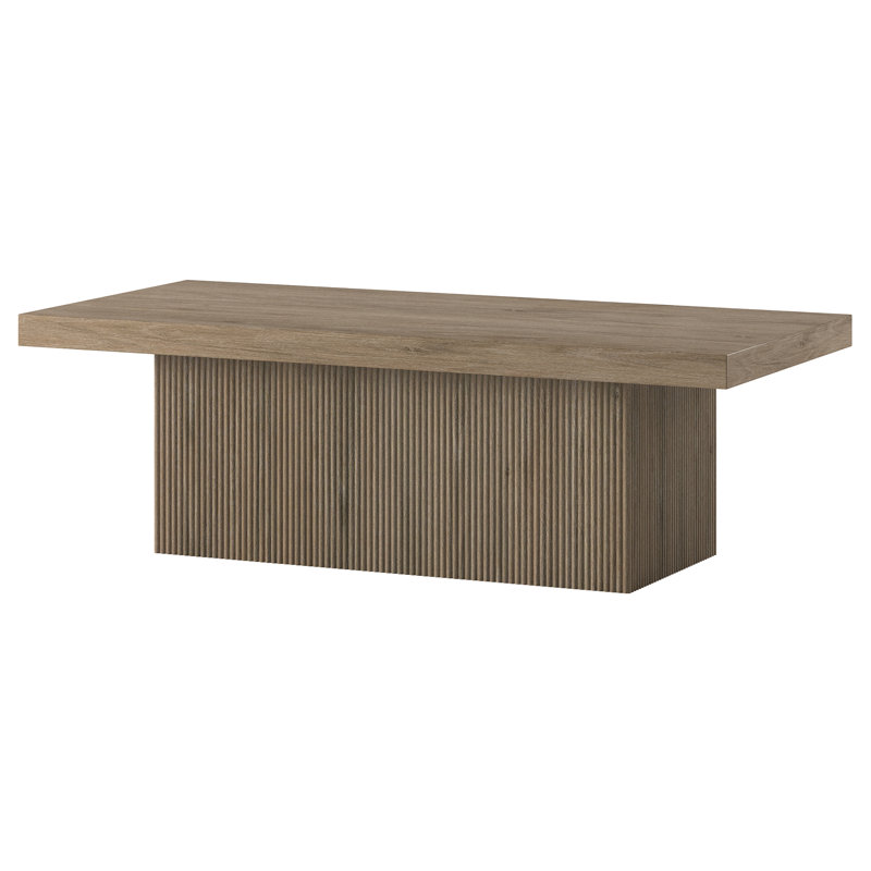 (Missing part) Karyme 48" Wide Rectangular Coffee Table
