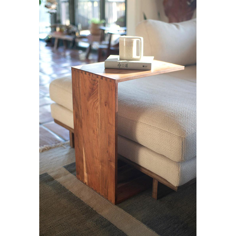 Curnin Solid Wood End Table