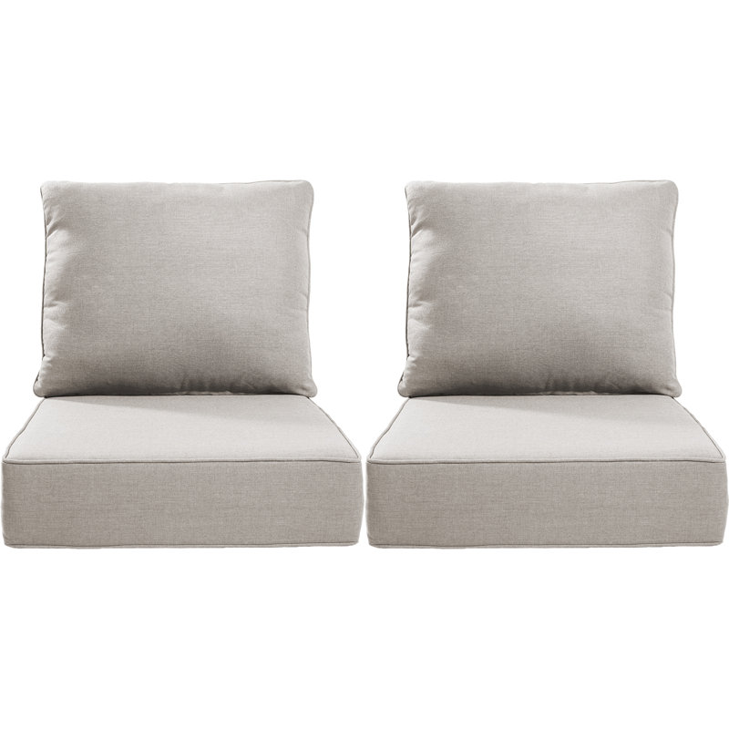 Deb Outdoor 6" Thick Cushion Set - Back Cushions And Seat Cushions