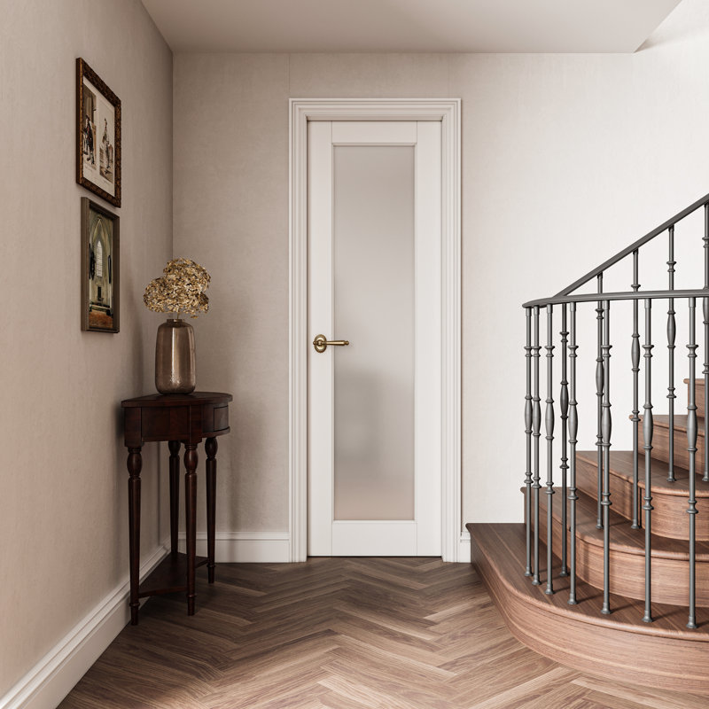 primed pantry door slab frosted glass solid manufactured wood standard door for french
incomplete 