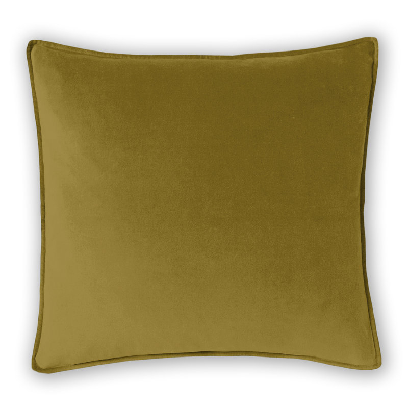 Alla Square Velvet Pillow Cover & Insert