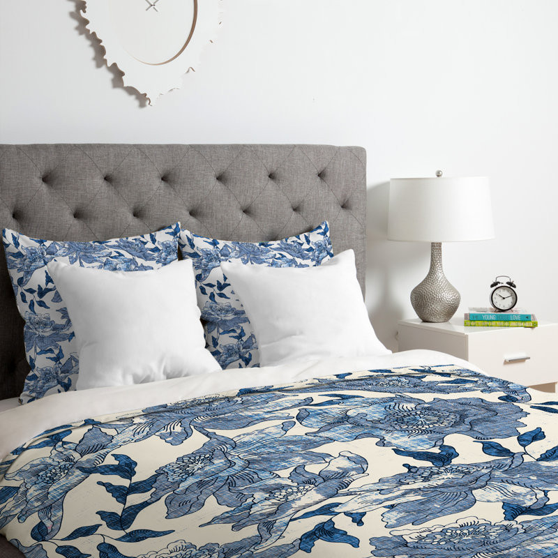Holli Zollinger Floral Duvet Cover Set