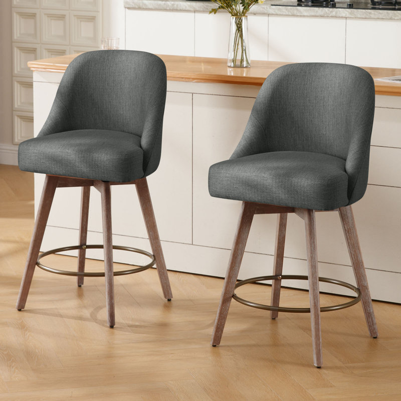 SIMILAR TO STOCK PHOTO 26'' Swivel Counter & Bar Stool (Set of 2)