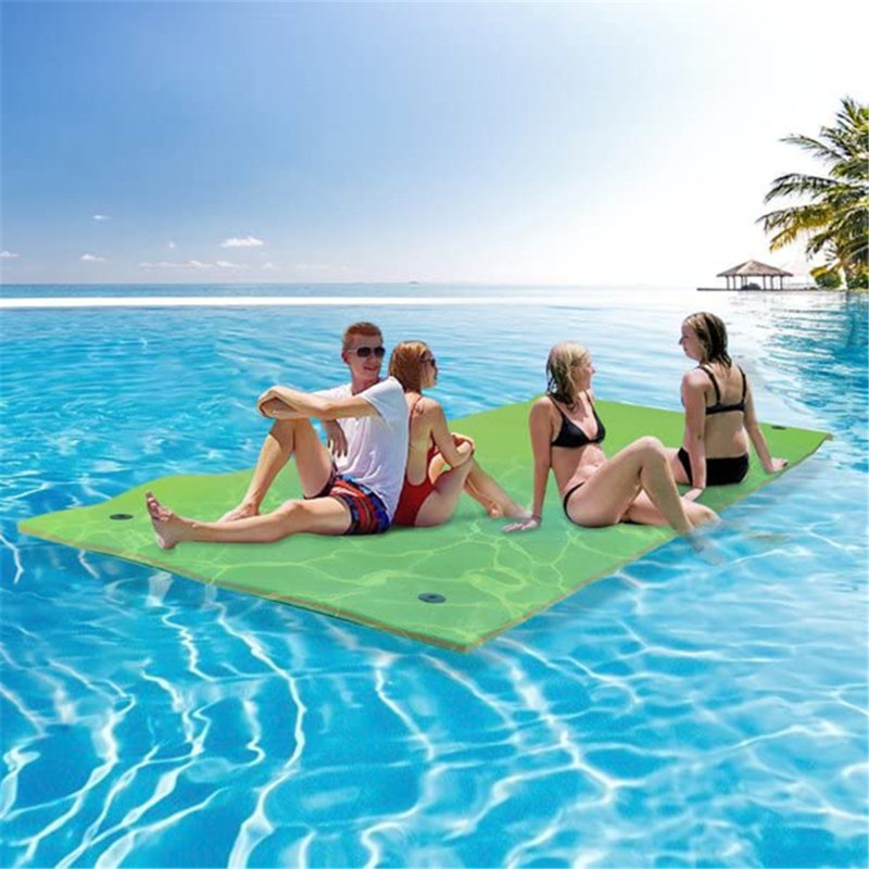 3 Layer Floating Water Mat, Floating Water Pad, Lily Pad for Lake River Ocean Boating