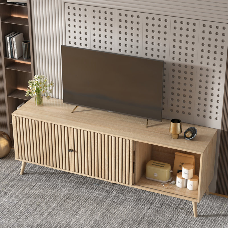 Honoria Media Consoles Tv Stand For Tvs Up To 70\" INCOMPLETE 