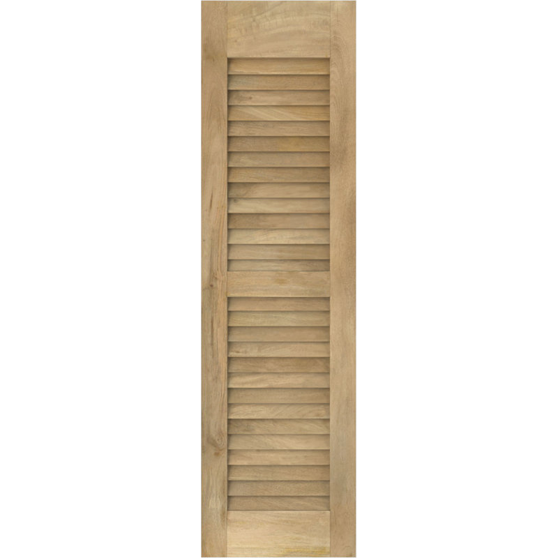 Americraft Two Equal Louver Shutters (Per Pair)