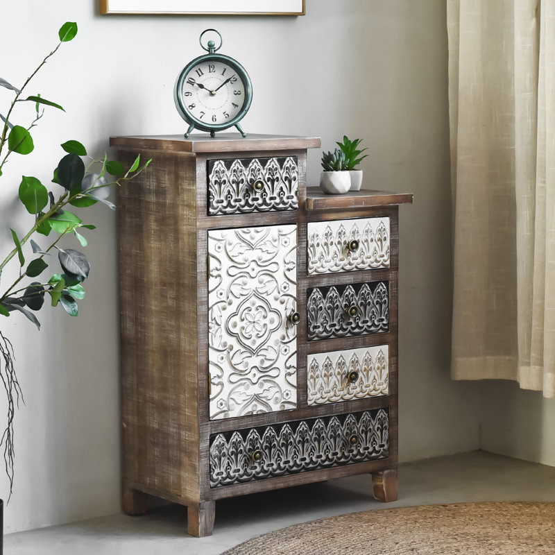Twins Accent Cabinet INCOMPLETE 