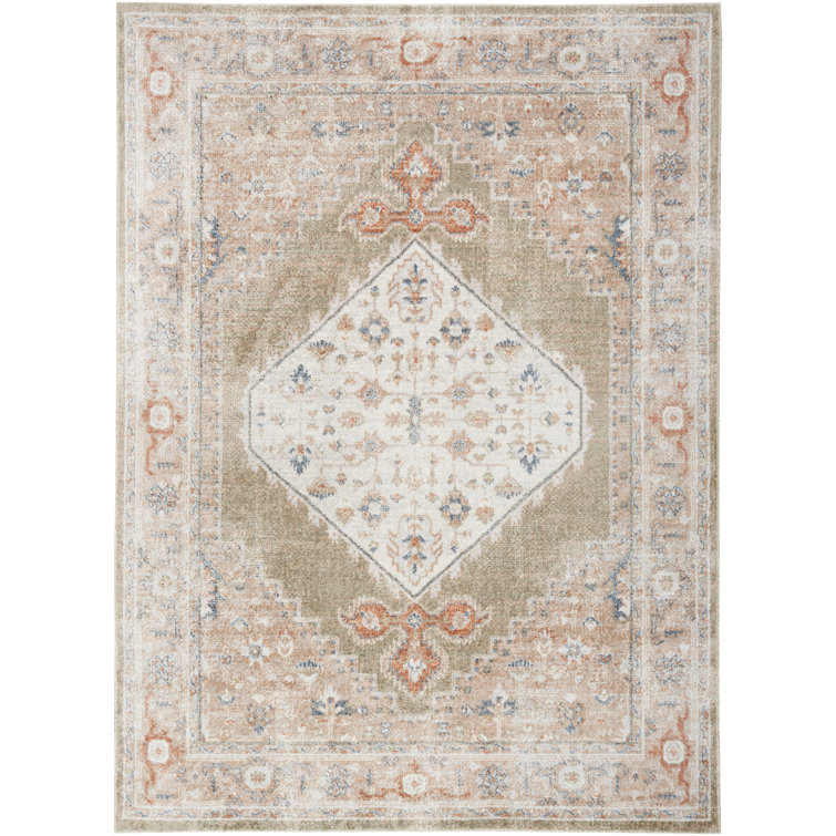 Millyr Washable Oriental Indoor Rug