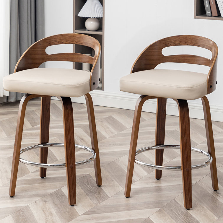 Mahtab Swivel Counter & Bar Stools (Set of 2) INCOMPLETE 