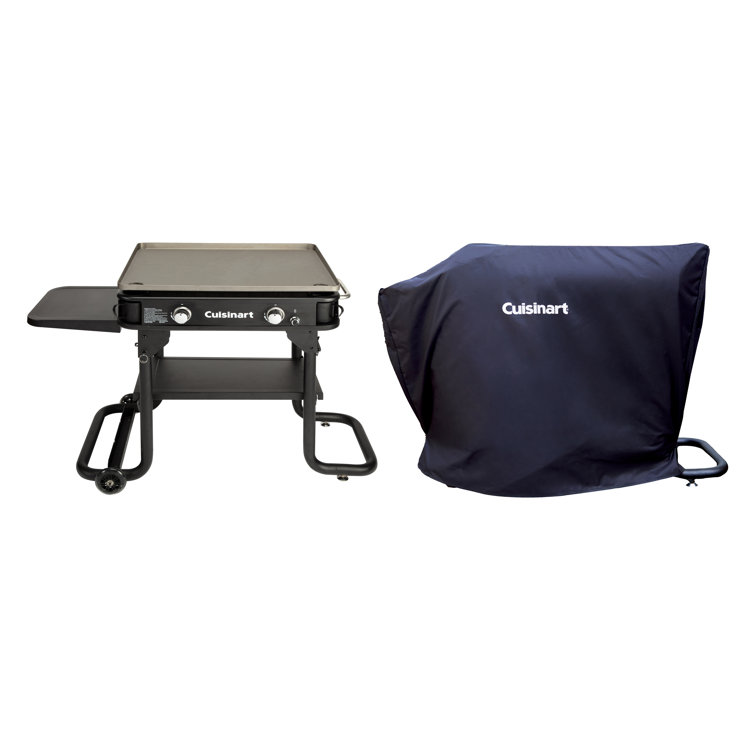 28" Two Burner Gas Griddle And Cover