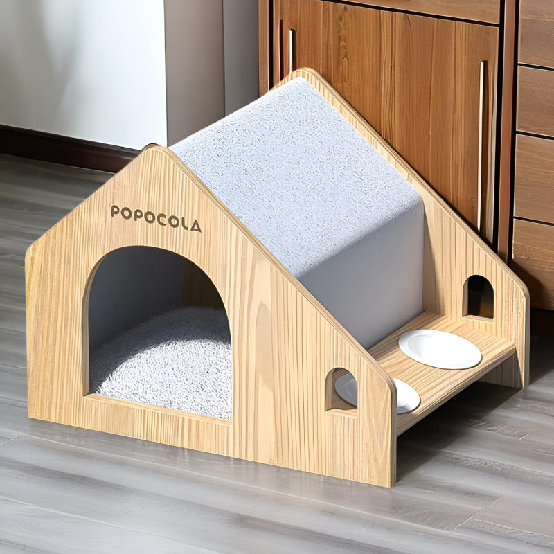 Elanni Solid Wood Dog House