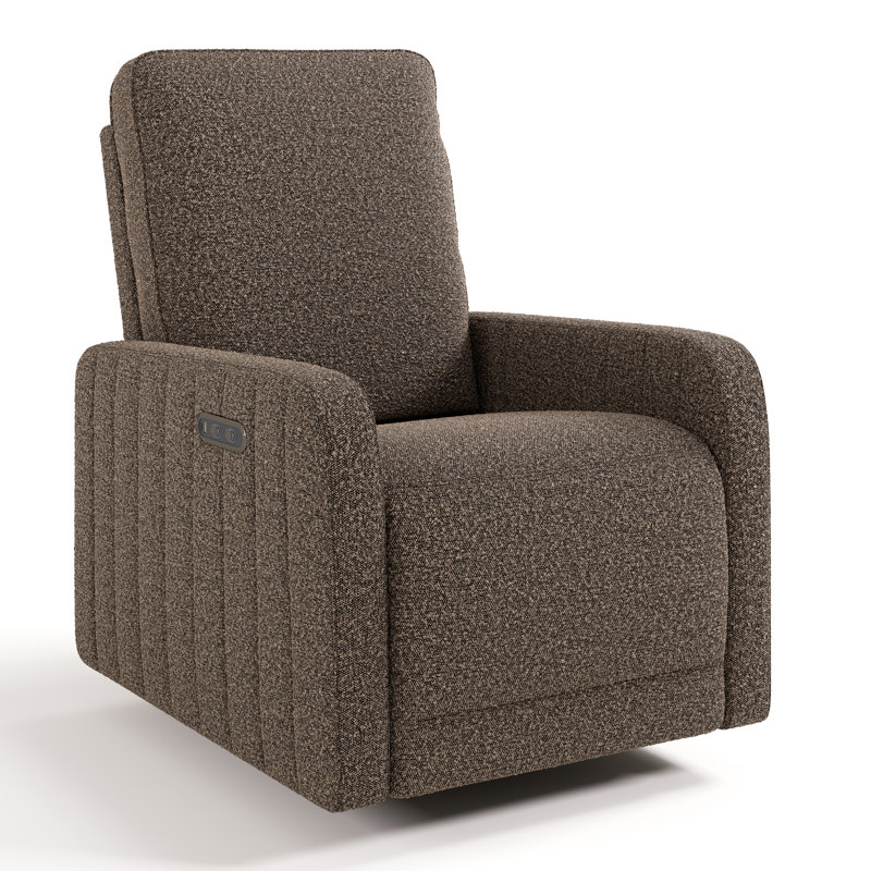 Kyoto Deluxe Nursery Power Recliner Swivel Glider with Dual USB Charging