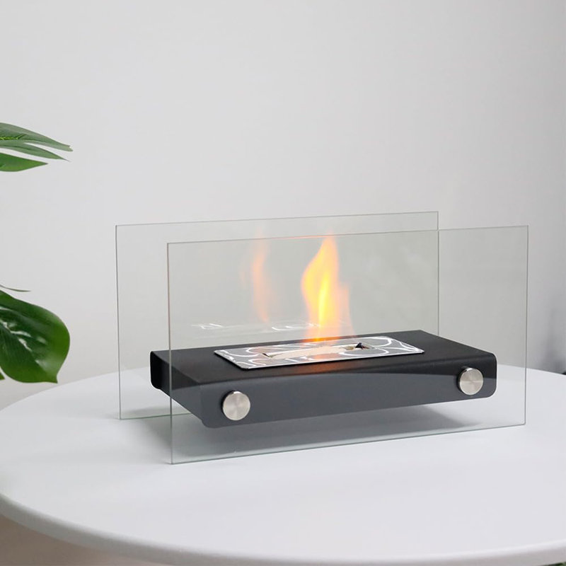 Metal Bio-Ethanol Outdoor Tabletop Fireplace (similar)