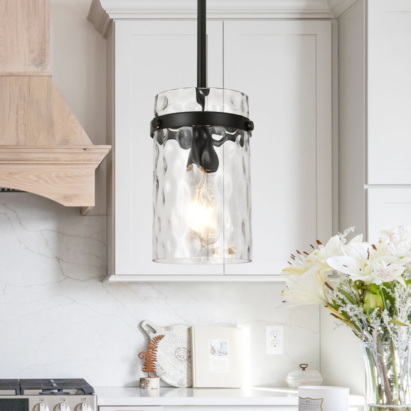 levona 1 - light large 5.9" wide kitchen island pendant