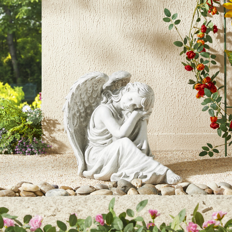 Isenhour Sleeping Angel Garden Statue