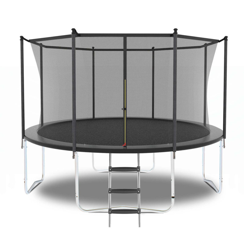 Outdoor Heavy-Duty Trampoline for Kids and Adults with Advanced Safety Features