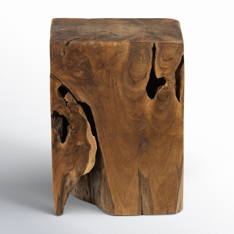 bloomsdale square teak outdoor side table