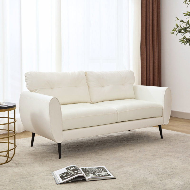 Corvo 61'' Faux Leather Loveseat