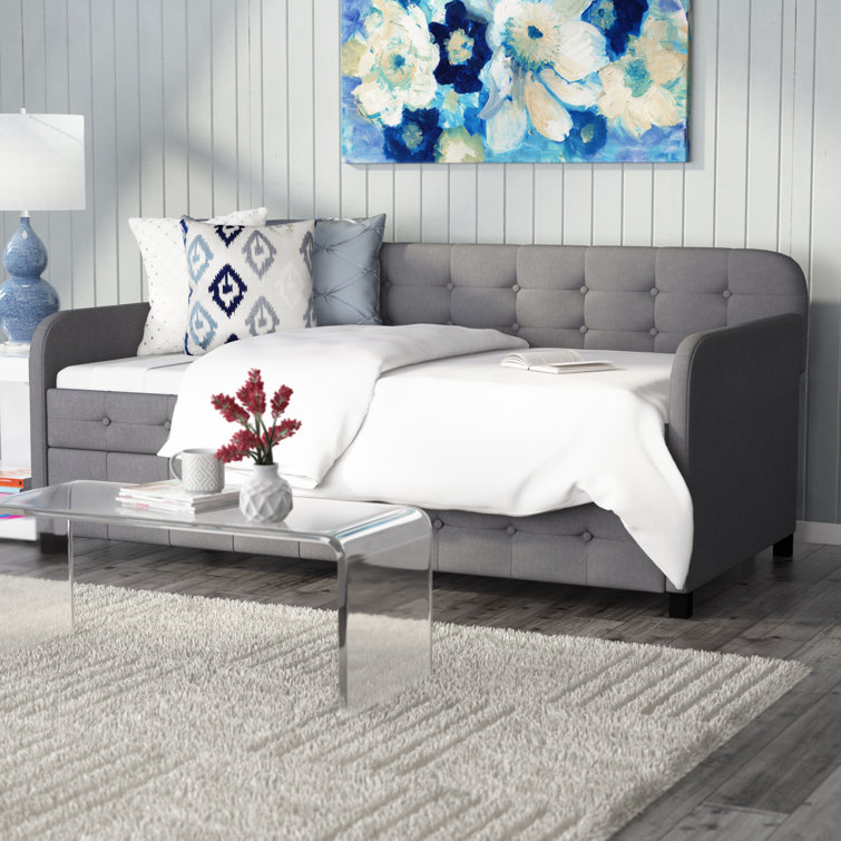 Seraphine Upholstered Daybed with Trundle