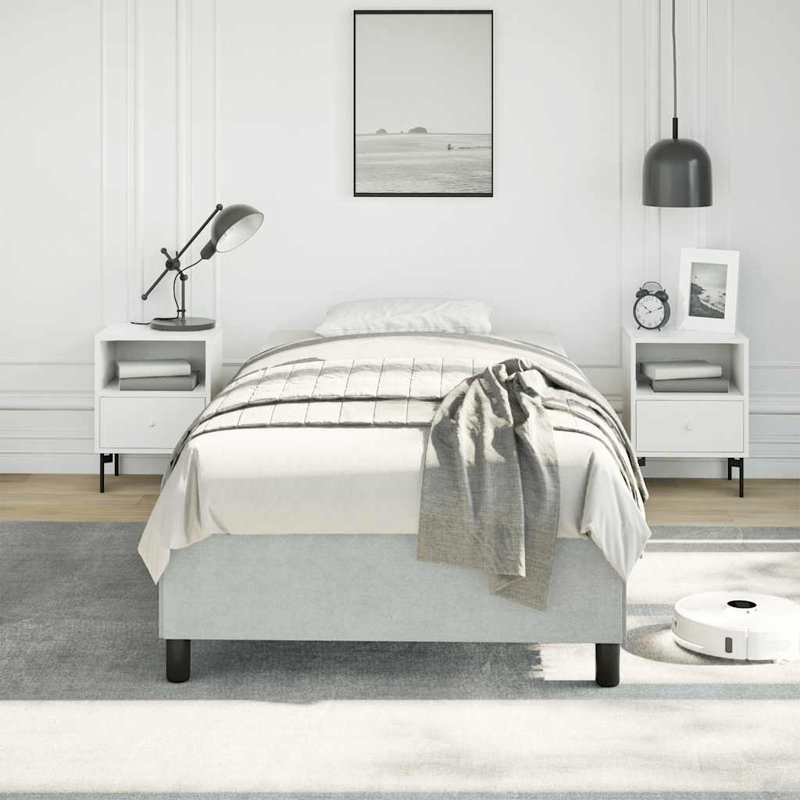 Darrisha Bed Frame, Upholstered Platform Bed Frame, No Mattress