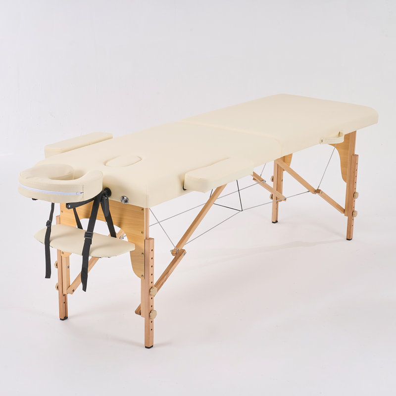 84.23'' portable adjustable massage bed spa table fold table