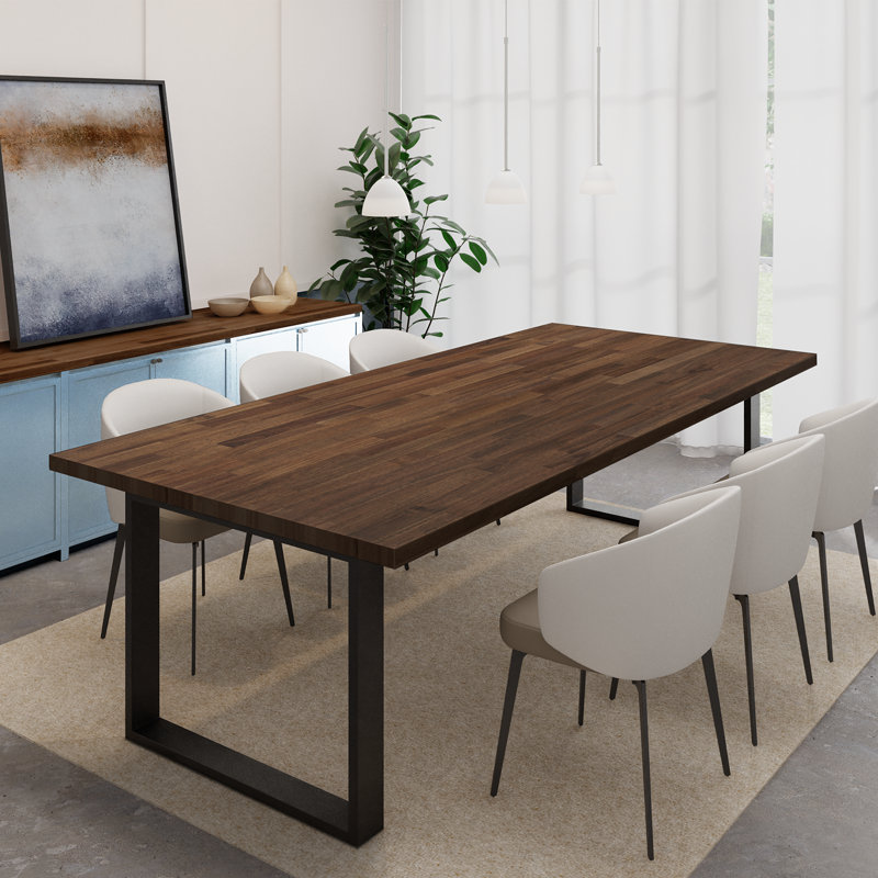 gladys solid acacia wood tabletop, durable and customizable surface for diy desktop, office desk, dining table, kitchen countertop
