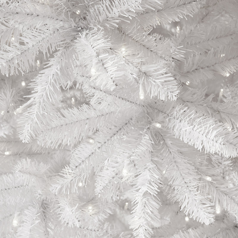 easy set-up 13' lighted christmas tree