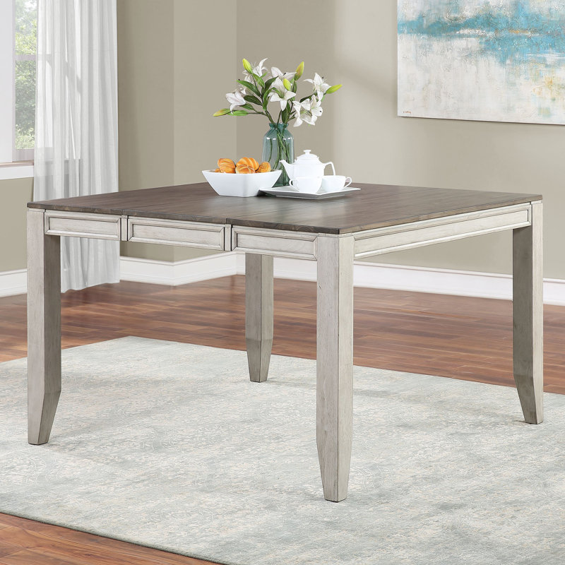 (Incomplete) Alohna Extendable Acacia Solid Wood Dining Table