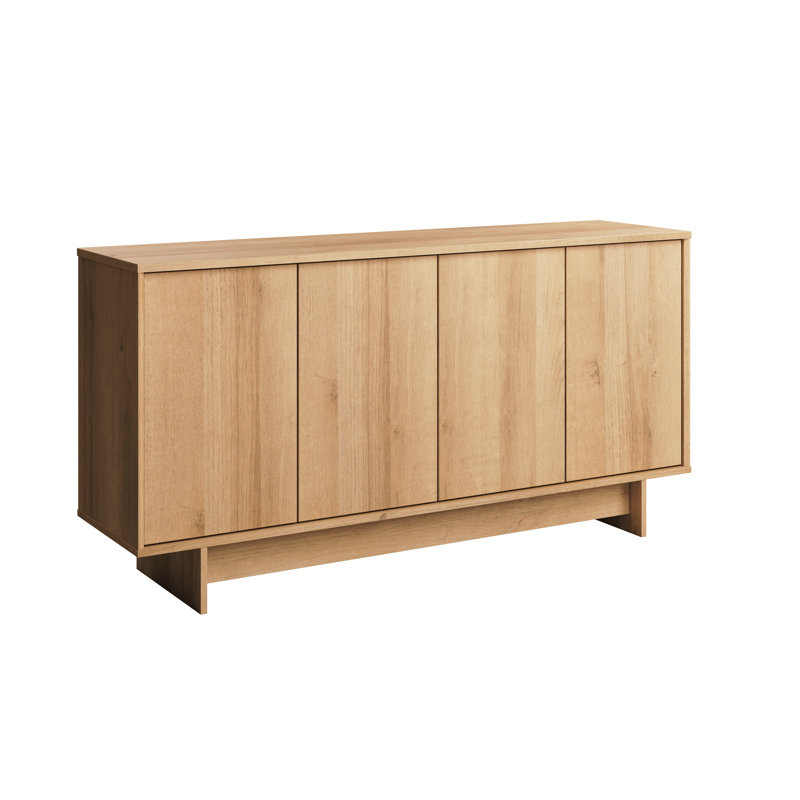 Orrsville Sideboard Cabinet Buffet - Accent Cabinet for Living Room with Adjustable Shelves