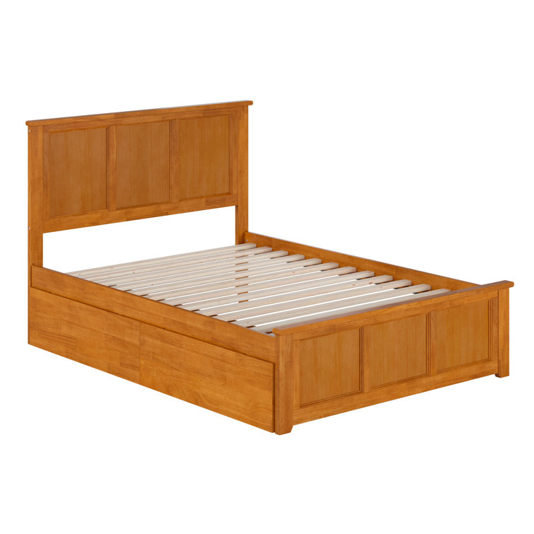 madison solid wood platform bed with matching footboard & storage drawers
incomplete drawers only