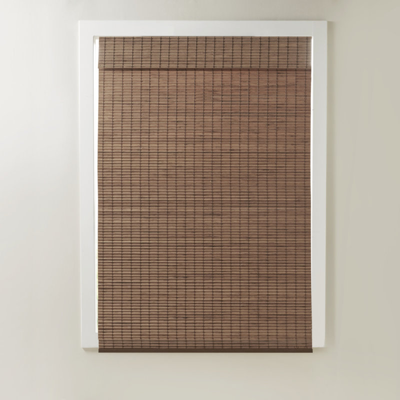 Eastfield Semi - Sheer Bamboo Light Filtering Single Roman Shade 64"L