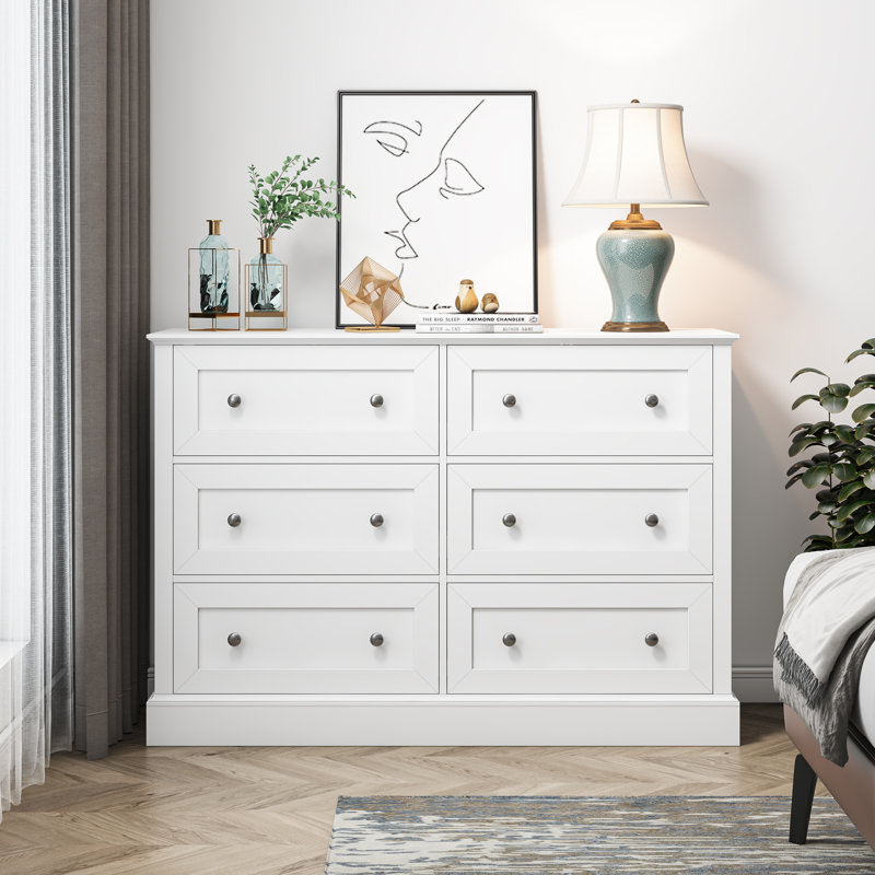 Alizai 47.2'' W 6 - Drawer Dresser