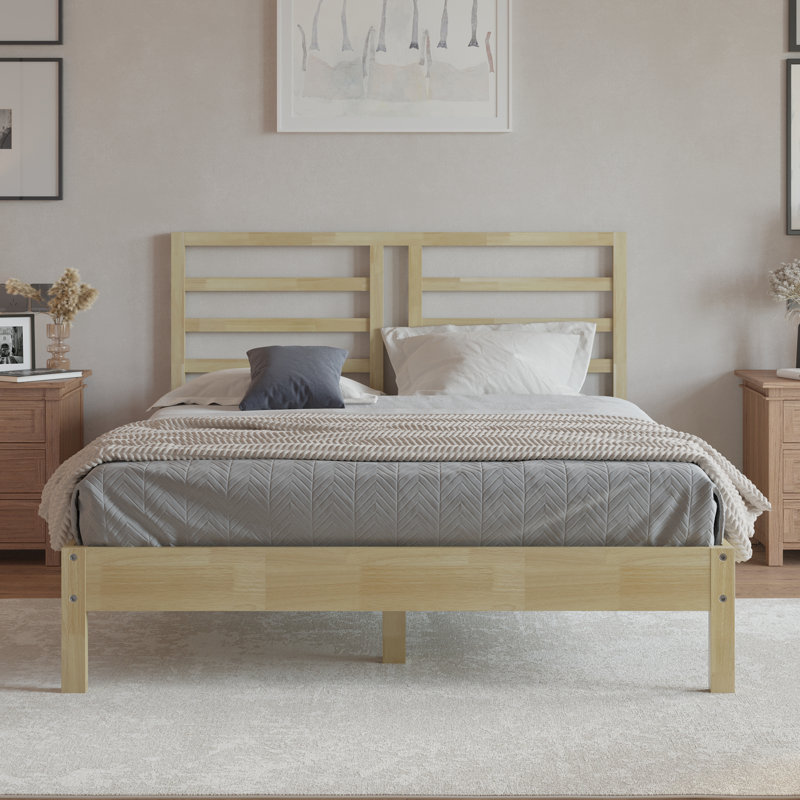 (Incomplete) 100% Solid Wood Platform Bed
