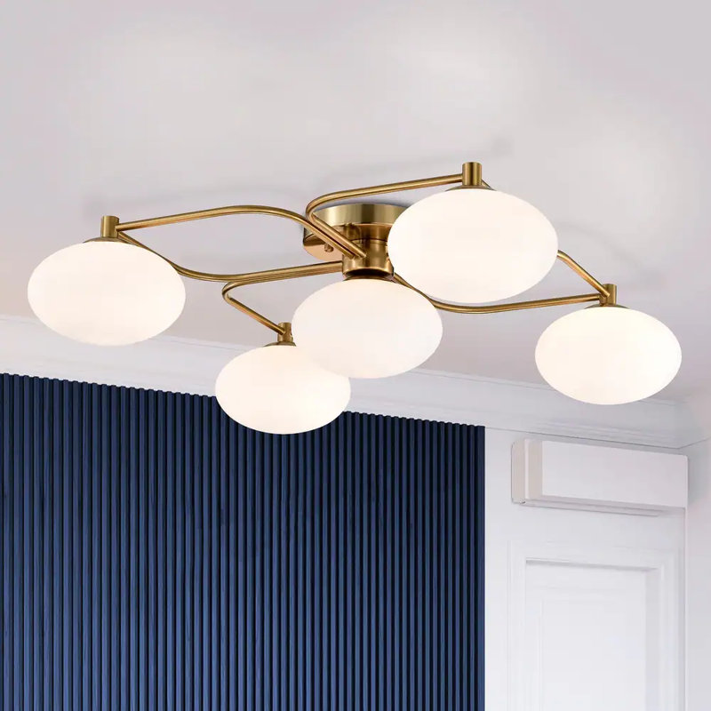 Glass Flush Mount