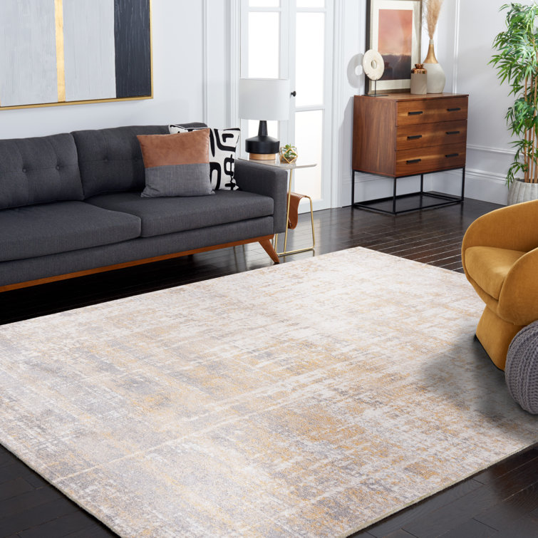 similar to product.Bethlyn Creme/Gold Area Rug