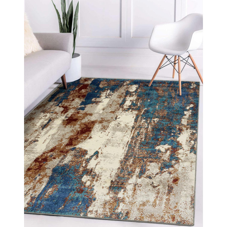 similar to product.Semiha Abstract Indoor Rug