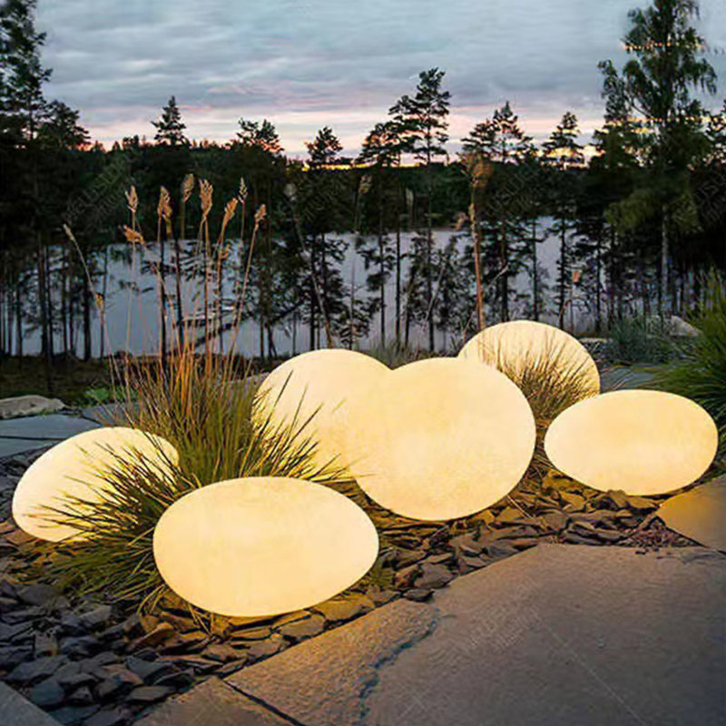 incomplete 8'' Solar Powered Color Changing Outdoor Floating Light